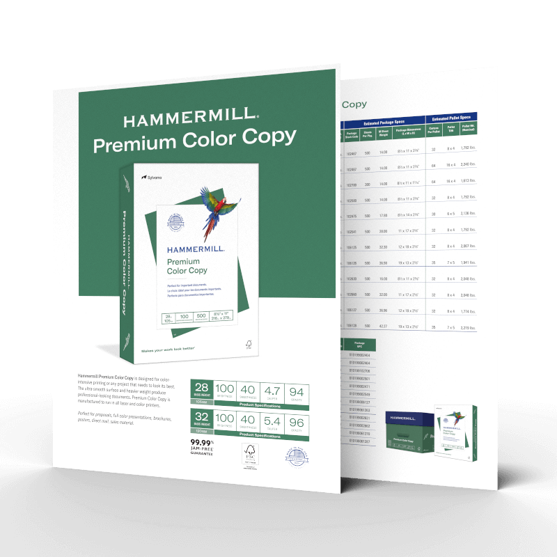 Hammermill® Premium Color Copy Paper, 28lb, 12″ x 18″, 100 Bright, White,  500/Ream – coolnichehunter